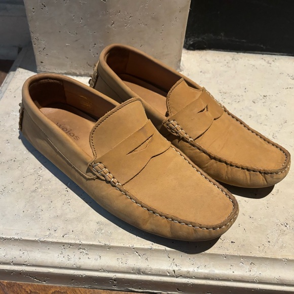 Men’s Wojas Leather Loafers - size 41 (men’s 8) - Picture 5 of 6